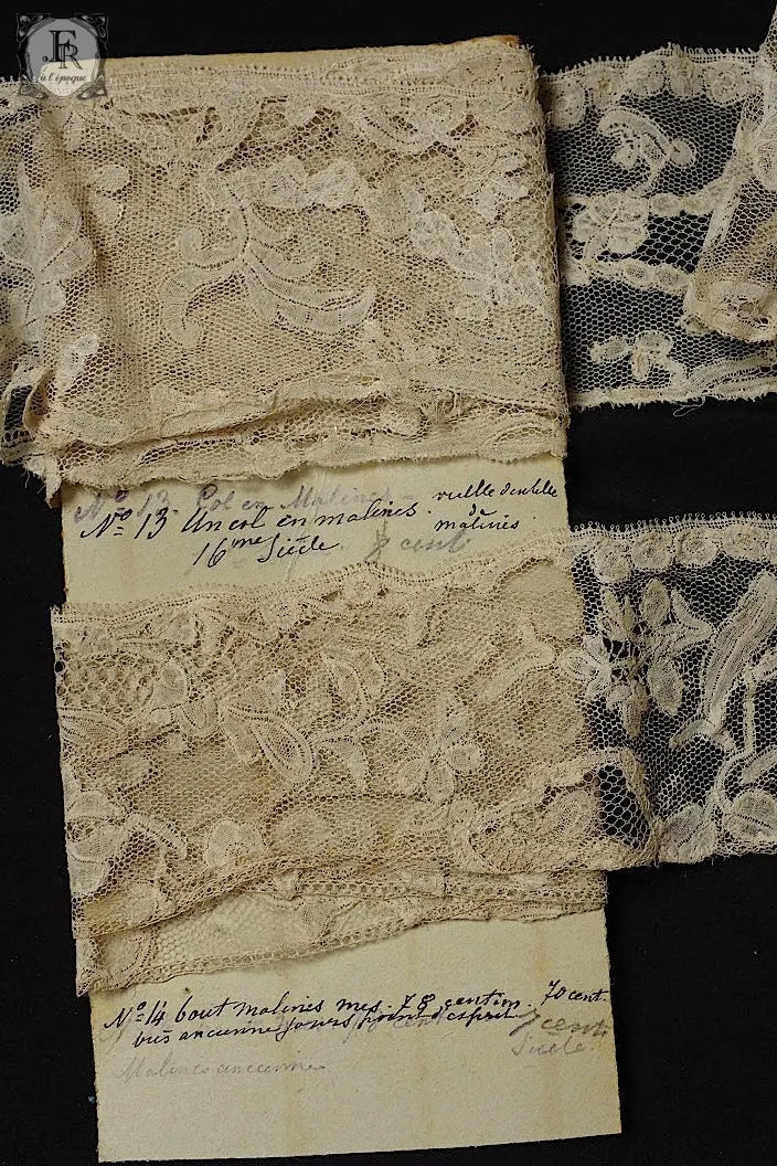 アンティークレース　dentelle ancienne ブリュクセルボビンレース .FR a l'epoque