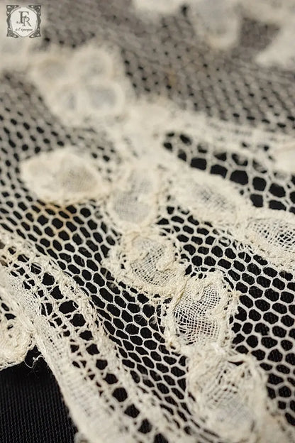 アンティークレース　dentelle ancienne ブリュクセルボビンレース .FR a l'epoque