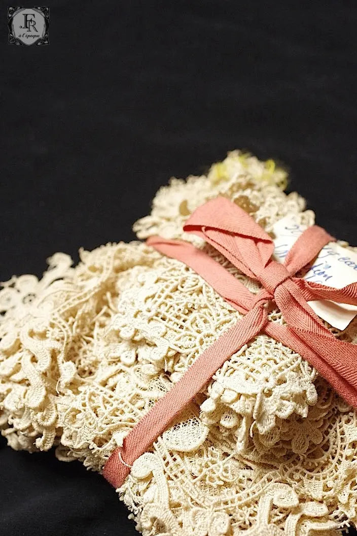 アンティークレース　dentelle ancienne モチーフセット .FR a l'epoque