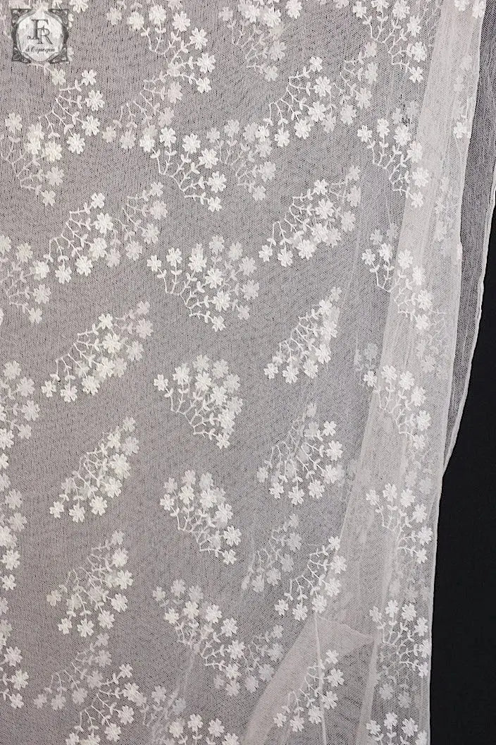 アンティークレース　dentelle ancienne 天蓋用レース生地 .FR a l'epoque