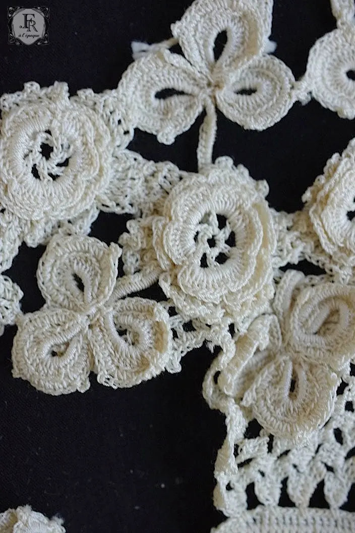 アンティークレース　dentelle ancienne モチーフ　18個 .FR a l'epoque