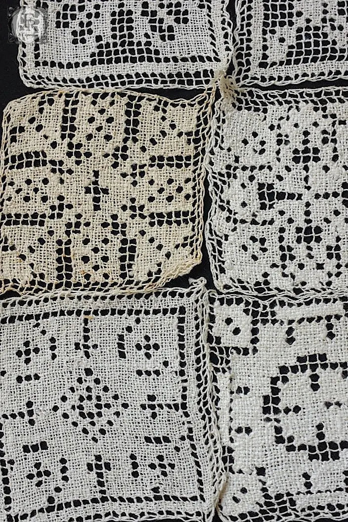 アンティークレース　dentelle ancienne モチーフ　23個 .FR a l'epoque