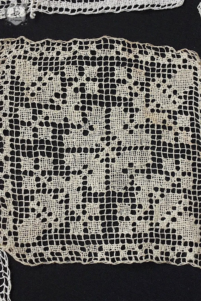 アンティークレース　dentelle ancienne モチーフ　23個 .FR a l'epoque