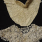 アンティークレース　dentelle ancienne 襟2つ .FR a l'epoque