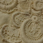アンティークレース　dentelle ancienne 襟2つ .FR a l'epoque