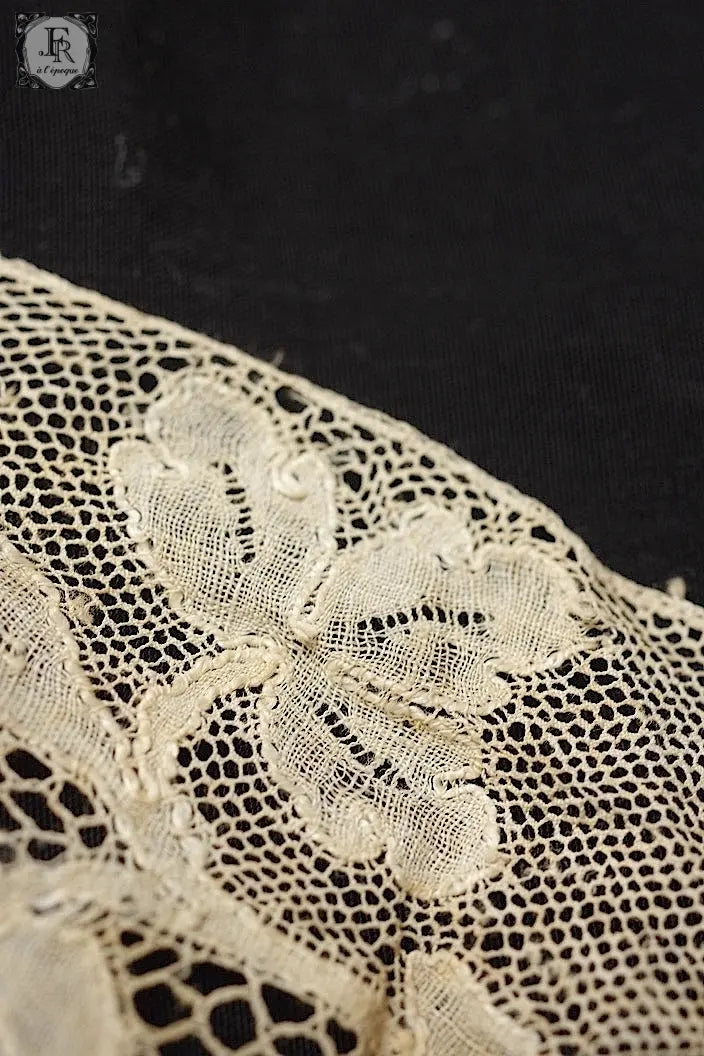 アンティークレース　dentelle ancienne マリンヌ3本 .FR a l'epoque