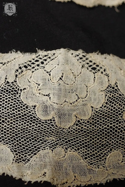 アンティークレース　dentelle ancienne マリンヌ3本 .FR a l'epoque