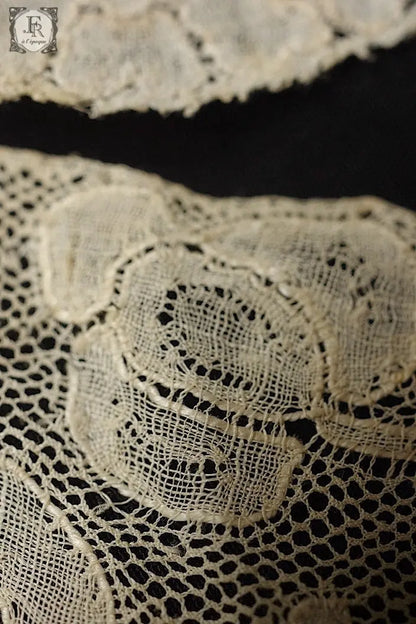 アンティークレース　dentelle ancienne マリンヌ3本 .FR a l'epoque
