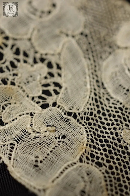 アンティークレース　dentelle ancienne マリンヌ3本 .FR a l'epoque