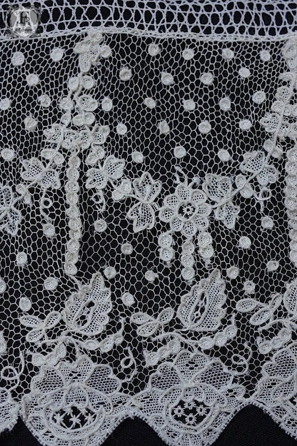 アンティークレース　dentelle ancienne アランソンレース　74cm .FR a l'epoque