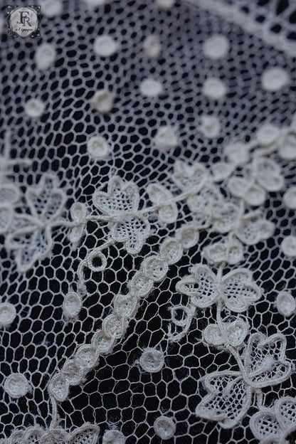 アンティークレース　dentelle ancienne アランソンレース　74cm .FR a l'epoque