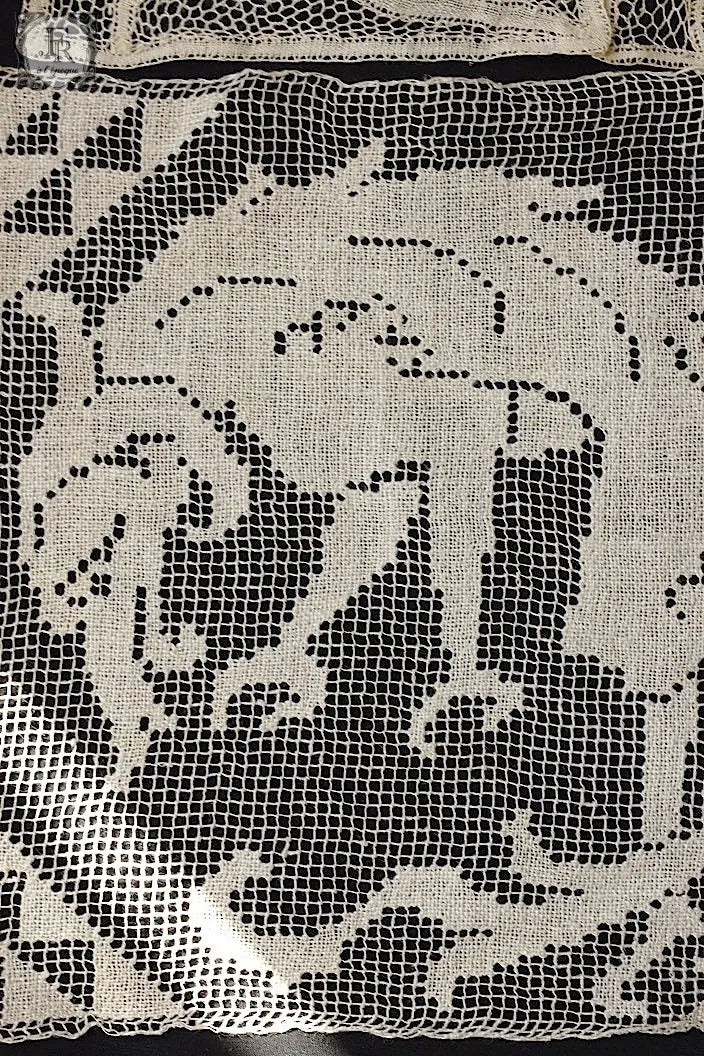 アンティークレース　dentelle ancienne モチーフ　8個 .FR a l'epoque