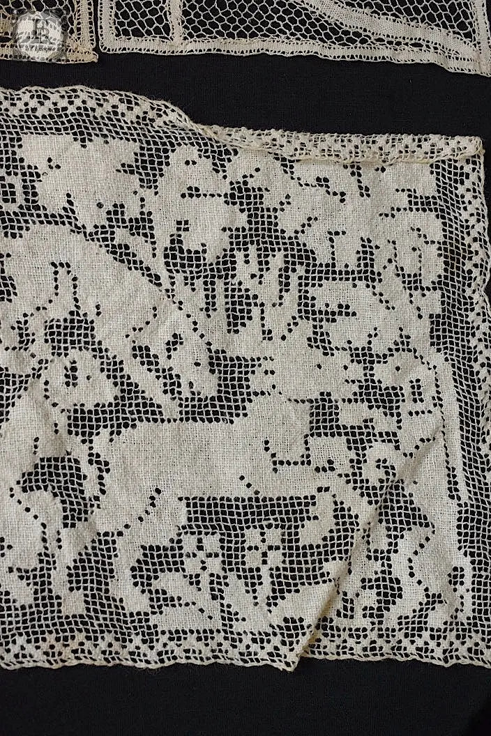 アンティークレース　dentelle ancienne モチーフ　8個 .FR a l'epoque