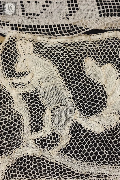 アンティークレース　dentelle ancienne モチーフ　8個 .FR a l'epoque