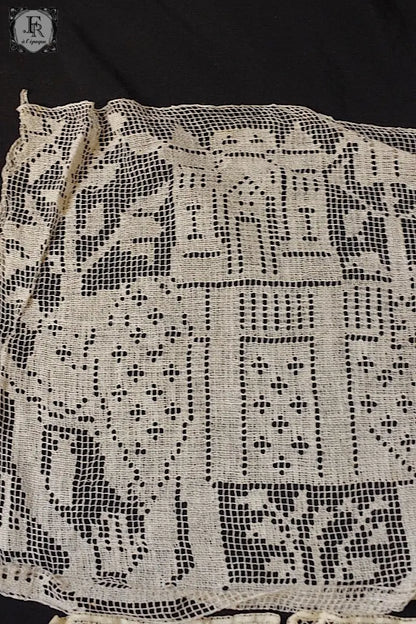 アンティークレース　dentelle ancienne モチーフ　8個 .FR a l'epoque