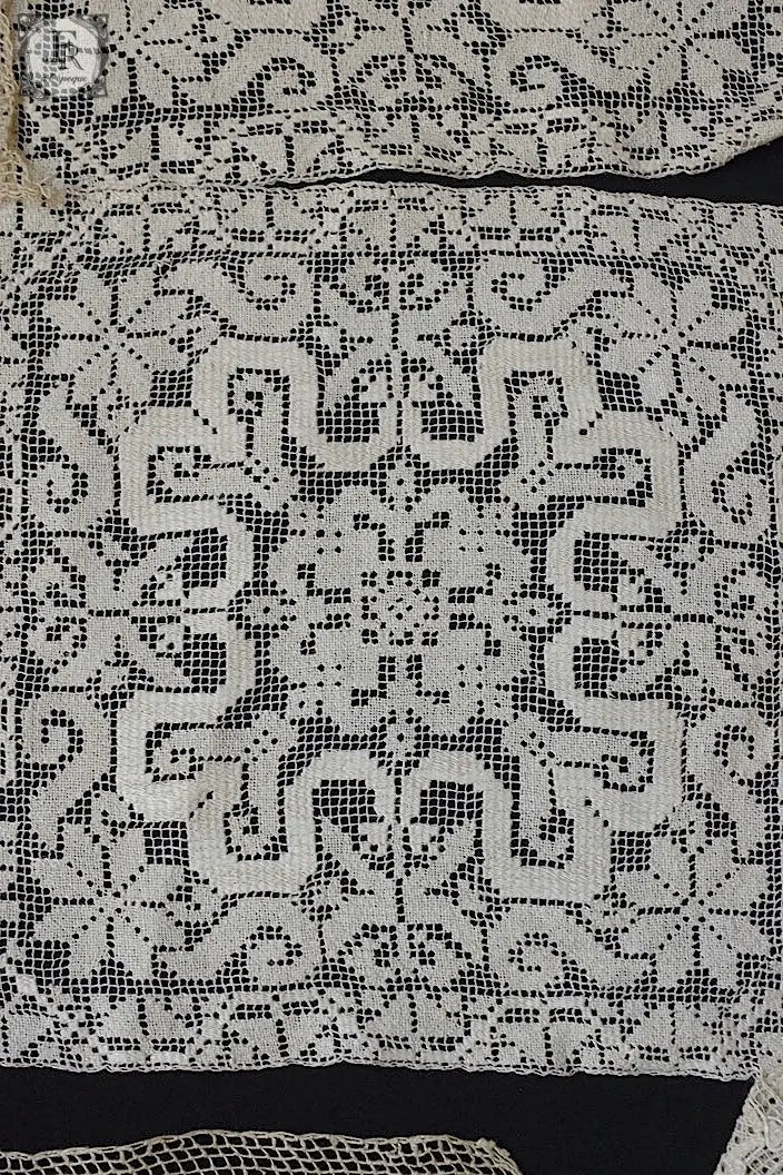 アンティークレース　dentelle ancienne モチーフ　8個 .FR a l'epoque