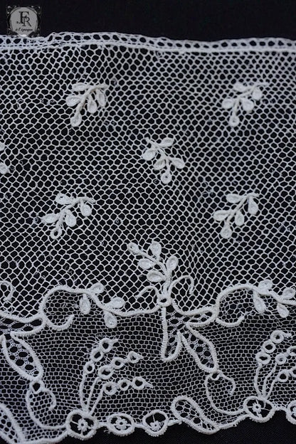 アンティークレース　dentelle ancienne アランソンレース　90cm .FR a l'epoque