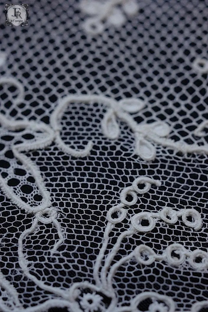 アンティークレース　dentelle ancienne アランソンレース　90cm .FR a l'epoque