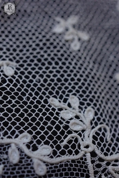 アンティークレース　dentelle ancienne アランソンレース　90cm .FR a l'epoque