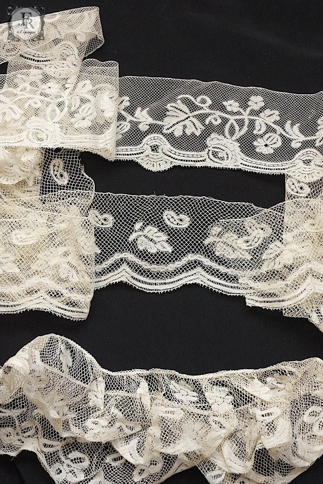 アンティークレース　dentelle ancienne antique lace アランソン .FR a l'epoque