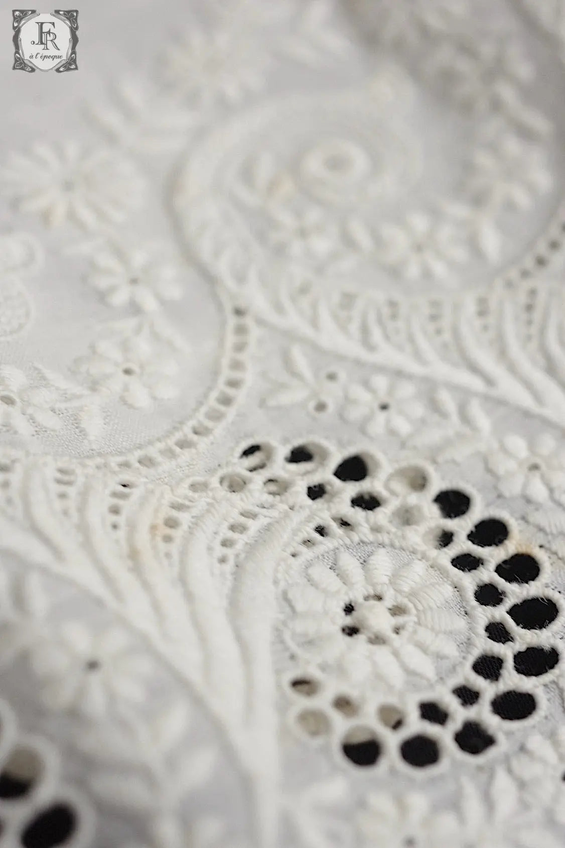 アンティークレース　dentelle ancienne antique lace カットワーク .FR a l'epoque