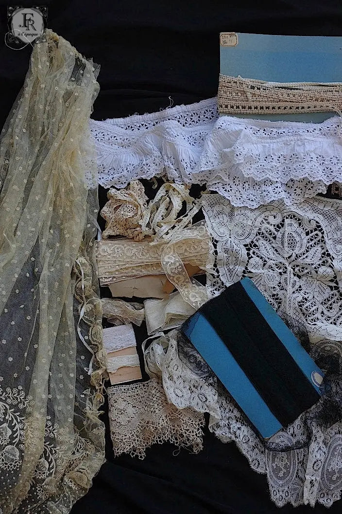 アンティークレース　dentelle ancienne lots 1 .FR a l'epoque