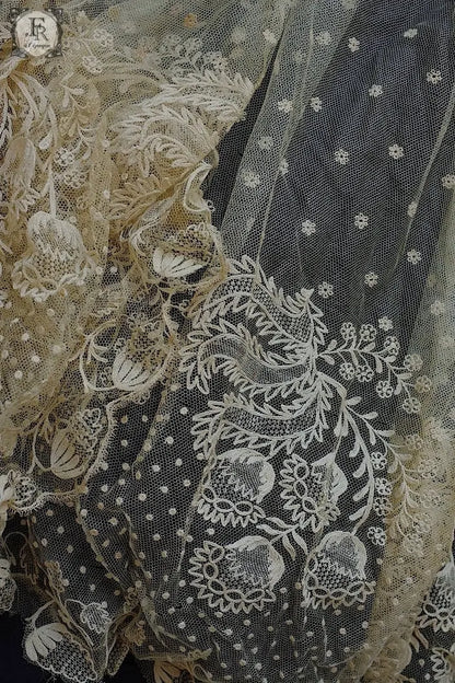 アンティークレース　dentelle ancienne lots 1 .FR a l'epoque