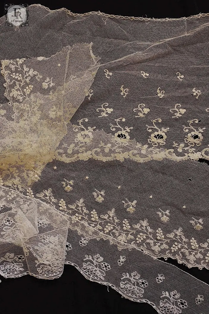 アンティークレース　dentelle ancienne　３種　素材用 .FR a l'epoque