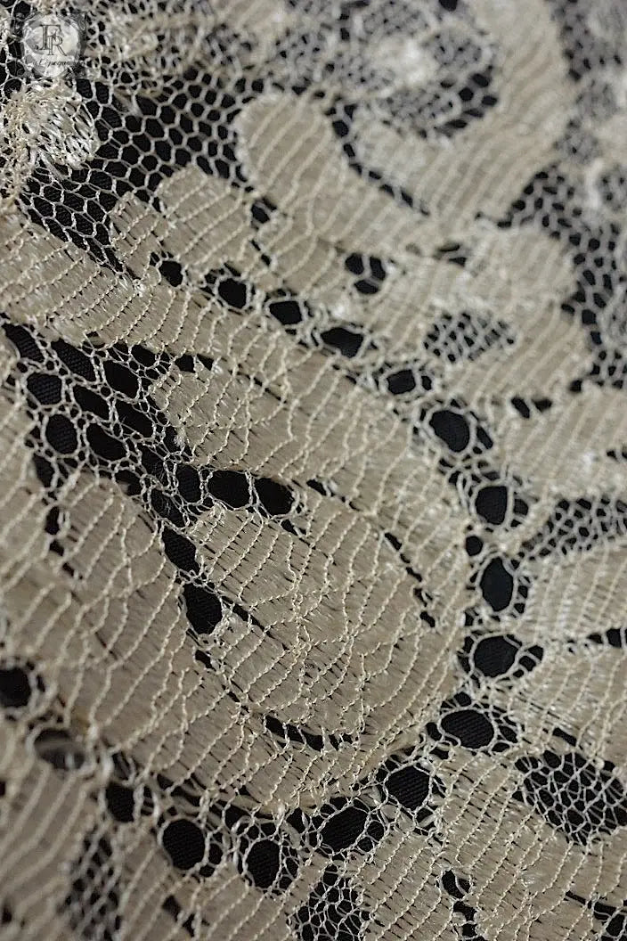 アンティークレース　dentelle ancienne　ブロンドレース　ショール .FR a l'epoque