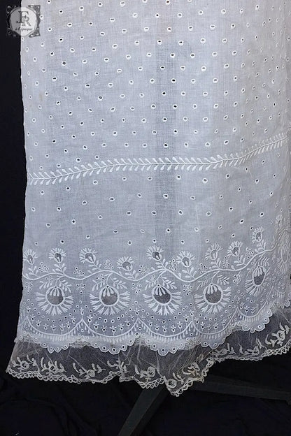 アンティークレース　dentelle ancienne　スカート素材 .FR a l'epoque