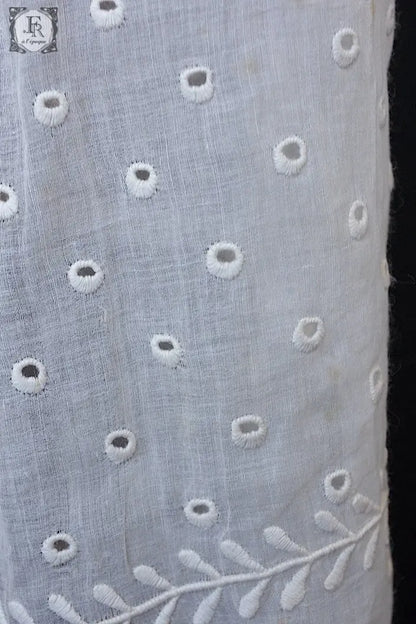 アンティークレース　dentelle ancienne　スカート素材 .FR a l'epoque