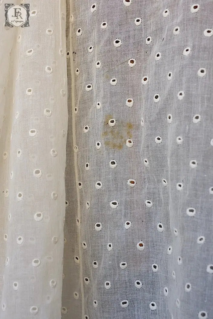 アンティークレース　dentelle ancienne　スカート素材 .FR a l'epoque