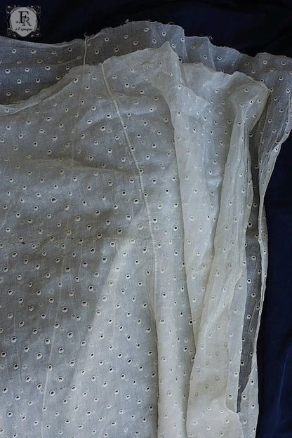 アンティークレース　dentelle ancienne　スカート素材 .FR a l'epoque