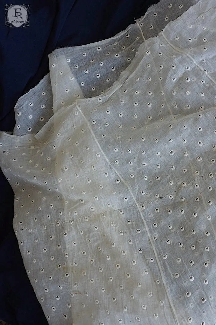 アンティークレース　dentelle ancienne　スカート素材 .FR a l'epoque