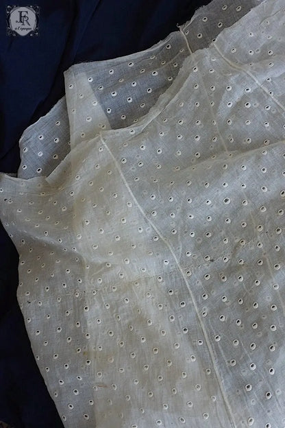 アンティークレース　dentelle ancienne　スカート素材 .FR a l'epoque