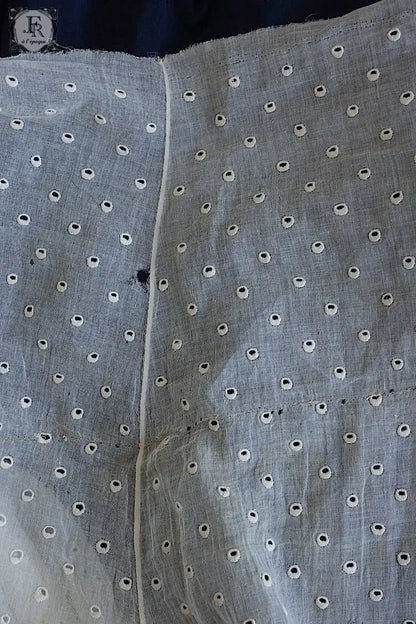 アンティークレース　dentelle ancienne　スカート素材 .FR a l'epoque