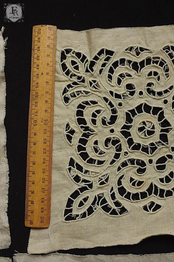 アンティークレース　dentelle ancienne　モチーフ22pieces .FR a l'epoque