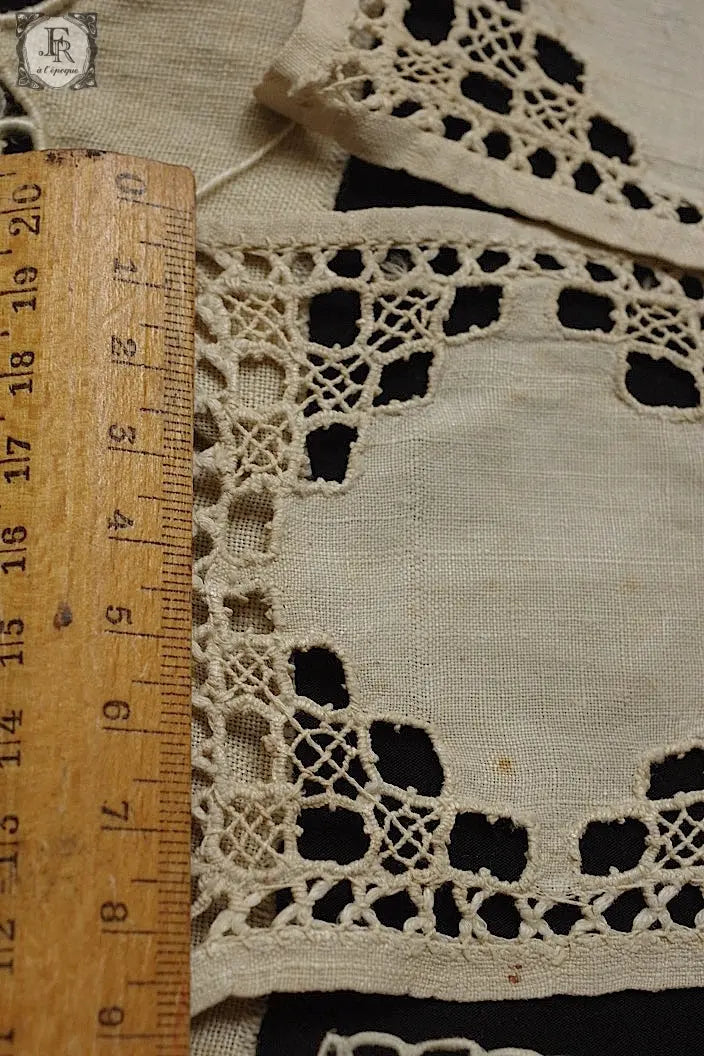 アンティークレース　dentelle ancienne　モチーフ22pieces .FR a l'epoque