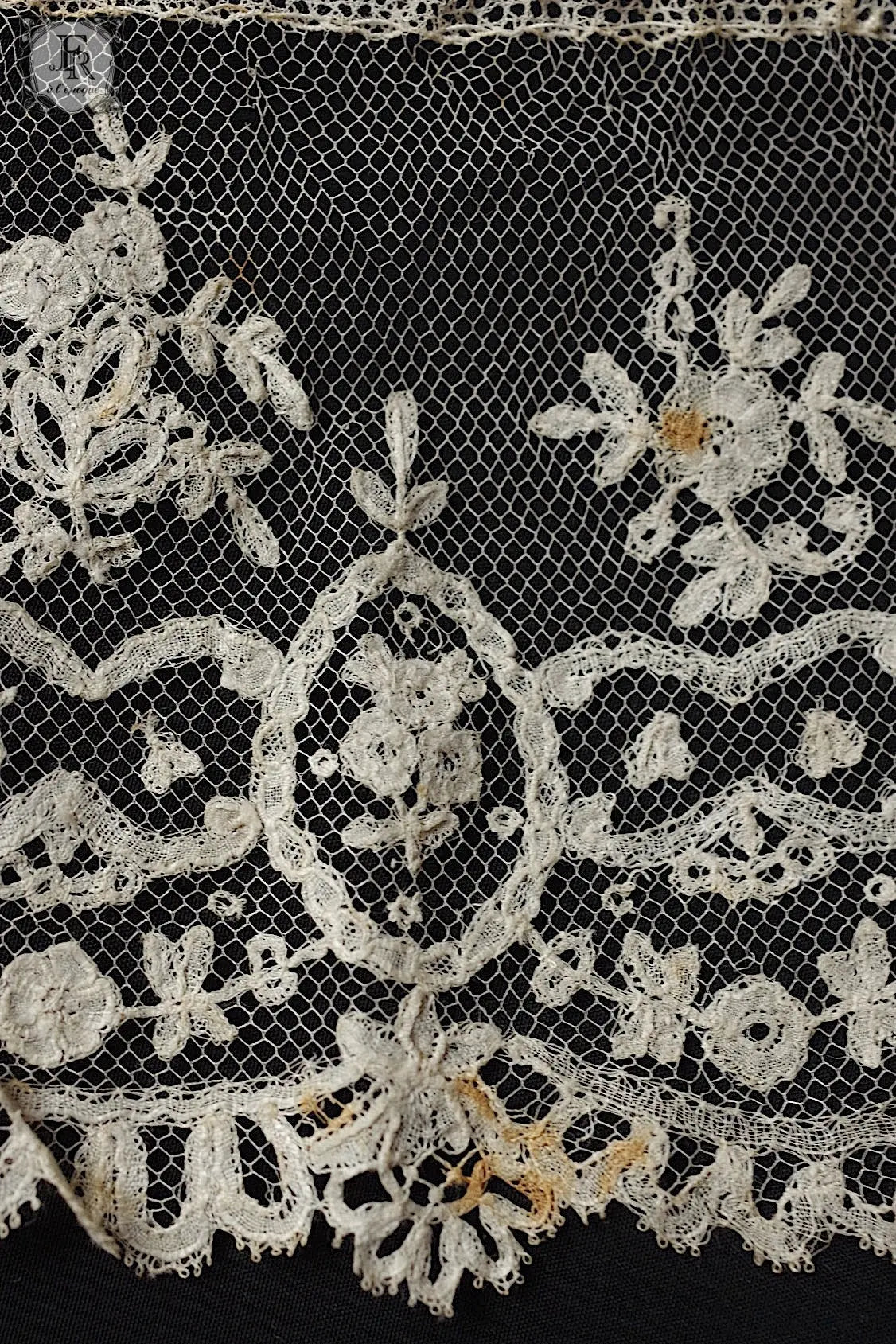 アンティークレース　dentelle antique 180cm .FR a l'epoque