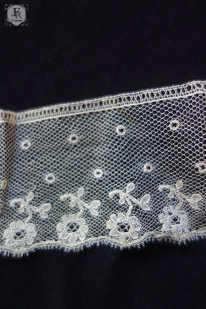 アンティークレース　dentelle antique 265cm .FR a l'epoque