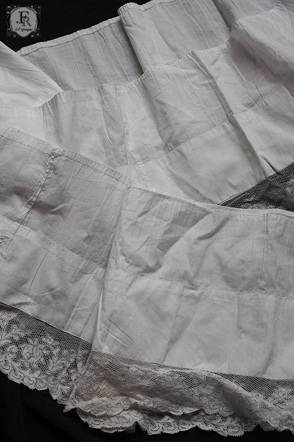 アンティークレース　dentelle antique  298cm .FR a l'epoque