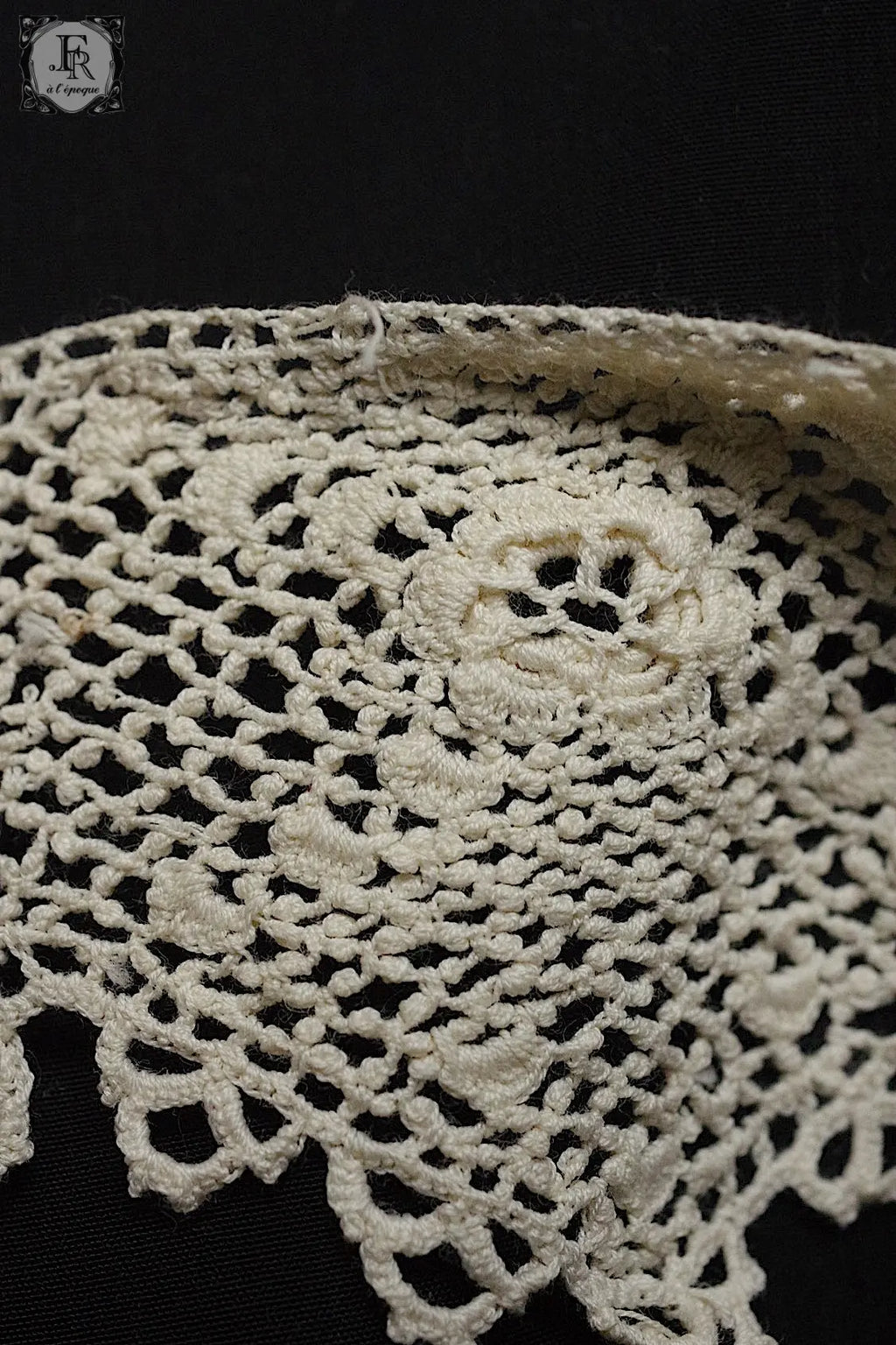 アンティークレース　dentelle antique 2種 .FR a l'epoque