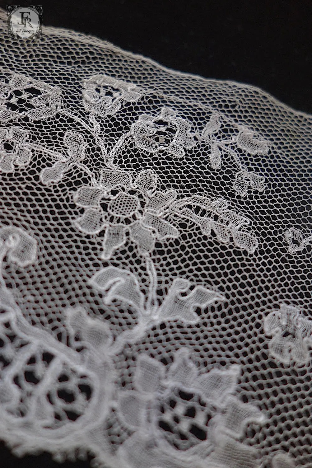 アンティークレース　dentelle antique 3本 .FR a l'epoque