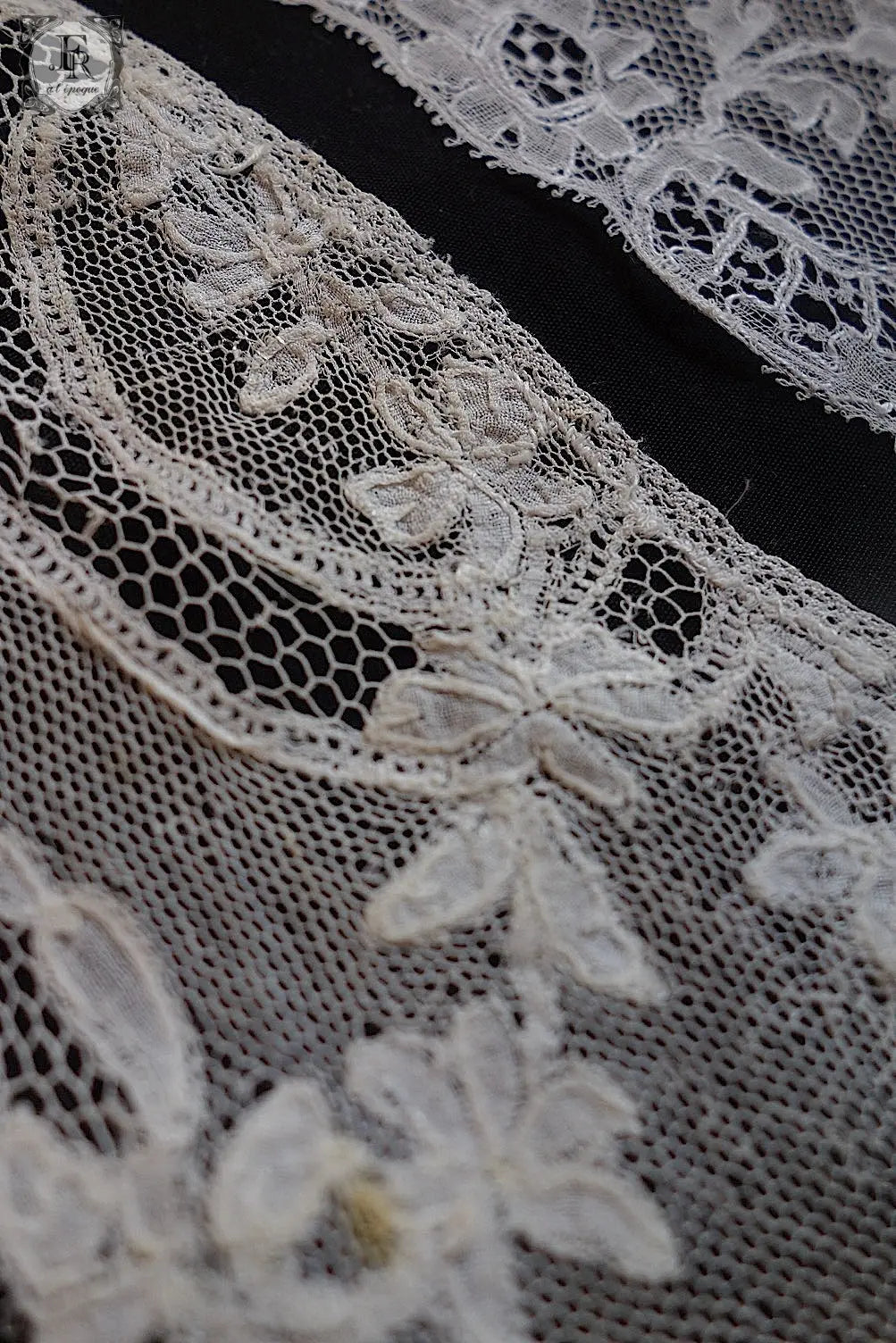 アンティークレース　dentelle antique 3本 .FR a l'epoque