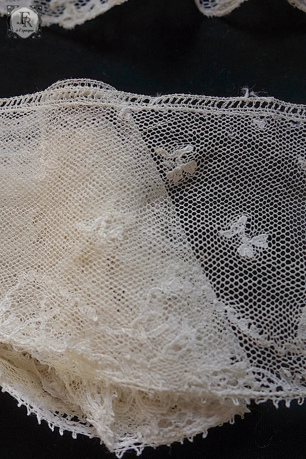 アンティークレース　dentelle antique 3本 .FR a l'epoque