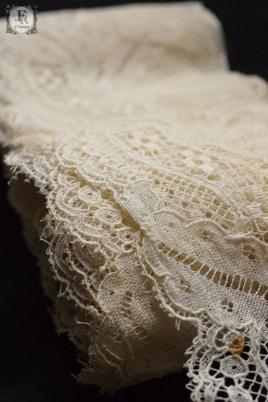 アンティークレース　dentelle antique 480cm .FR a l'epoque