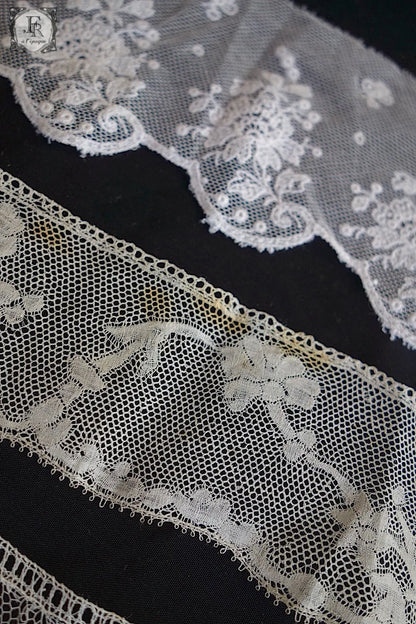 アンティークレース　dentelle antique 6本　素材に　 .FR a l'epoque