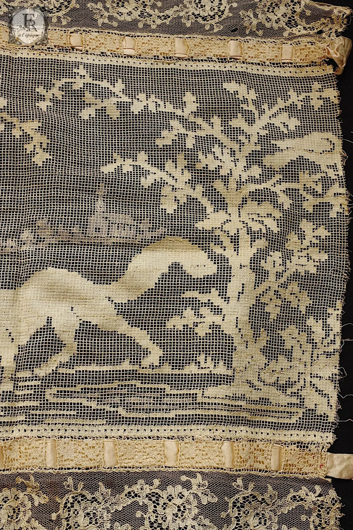 アンティークレース　dentelle antique モチーフ .FR a l'epoque