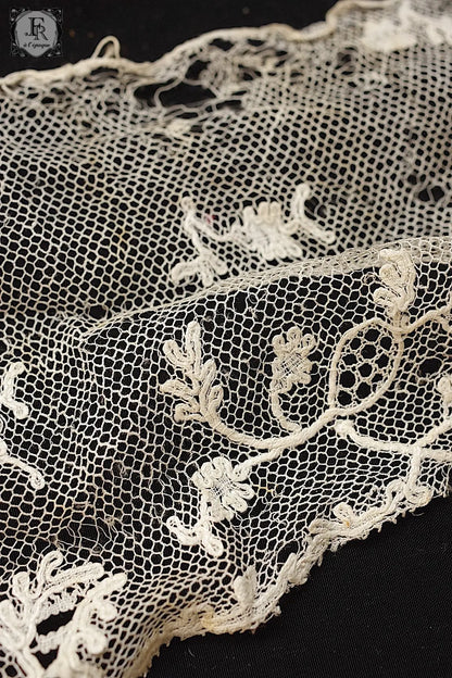 アンティークレース　dentelle antique ハギレ lot .FR a l'epoque