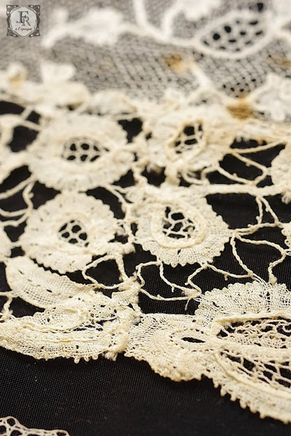 アンティークレース　dentelle antique ハギレ lot .FR a l'epoque